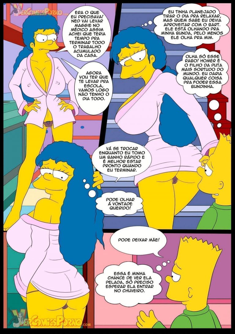 Hentai Os Simpsons Bart Transando A Marge Hentai Brasil