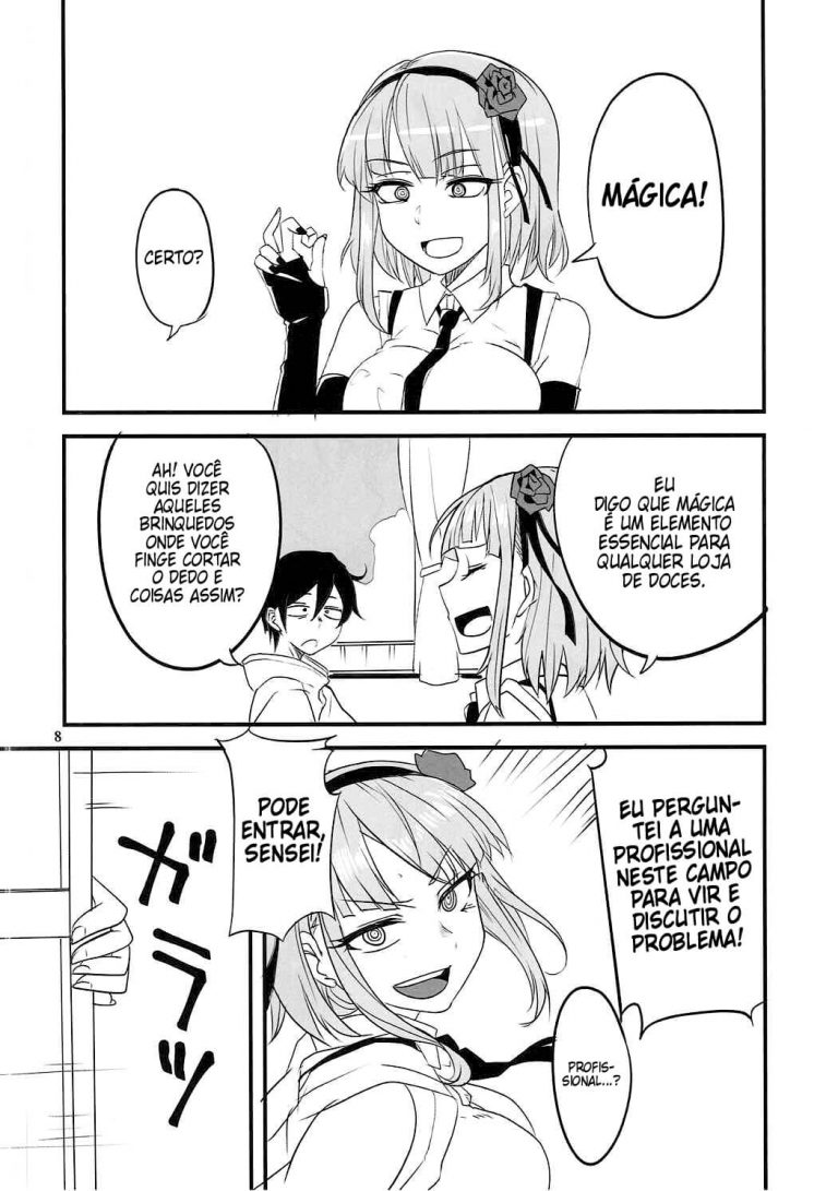 Dagashi Kashi Vs Tejina Senpai Hentai Hentai Brasil Quadrinhos