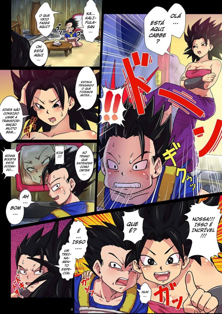 Dragon Ball Super Hentai Kyabe X Caulifla X Android Hentai Brasil