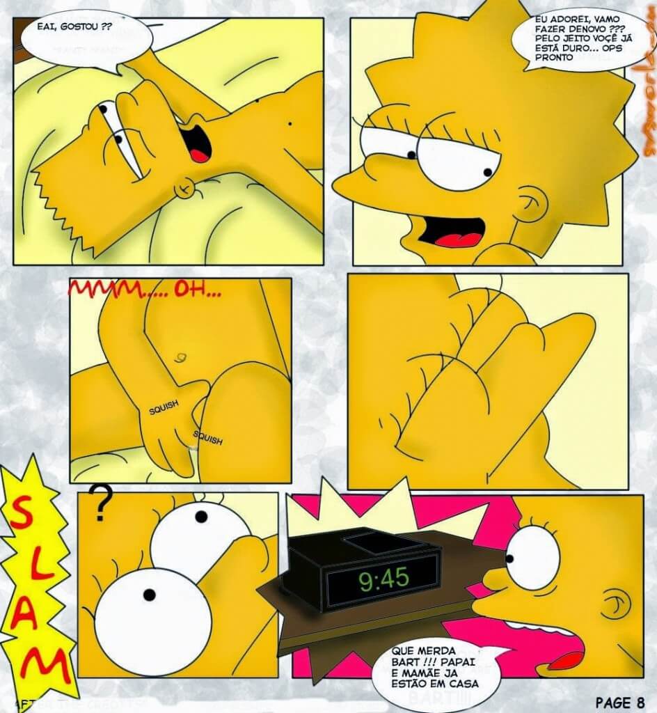 Hentai Os Simpsons Bart Comendo a Lisa