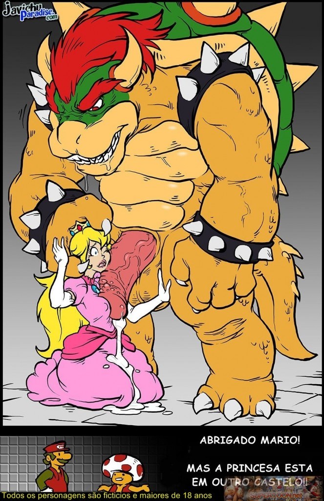 Hentai Super Mario Bros Princesa faz sexo com monstros