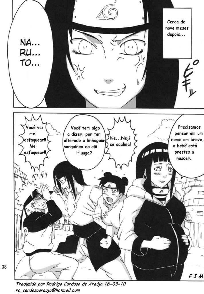 Naruto comendo Hinata